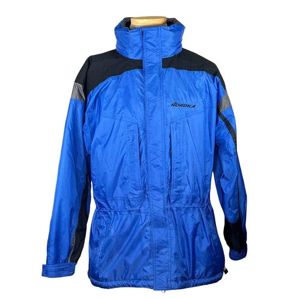 Vintage Men’s Nordica All Terrain Insulated Blue Ski / Snow Jacket XL